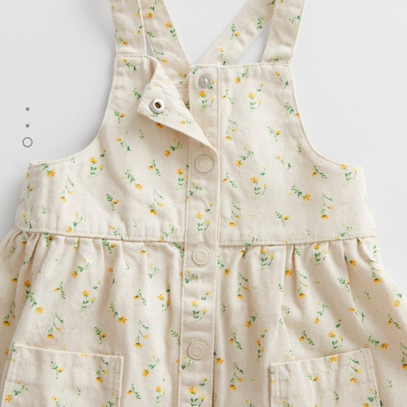 Zara Floral Twill Dress - Picture 4 of 4